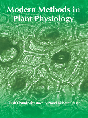 cover image of Modern Methods in Plant Physiology